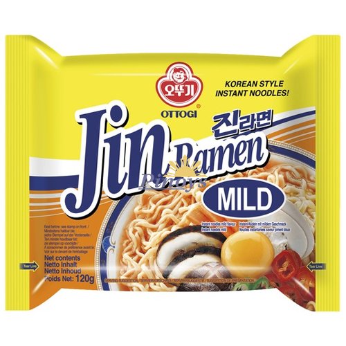 Instantní korejská nudlová polévka Ramen 120 g - Ottogi