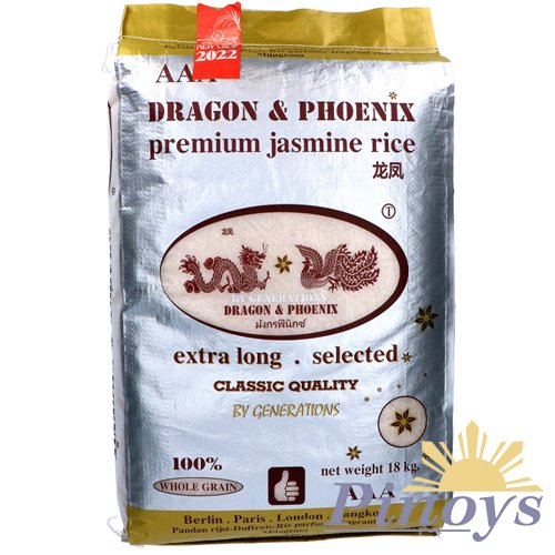 Jasmine rice, Cambodia 18 kg - Dragon & Phoenix