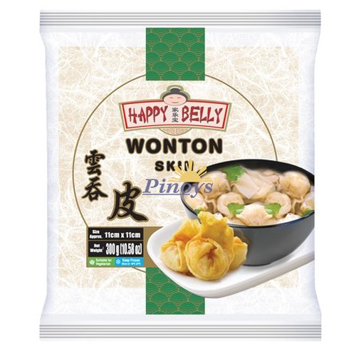 Wonton těsto na knedlíčky a siomai 11 cm, 300 g - Happy Belly