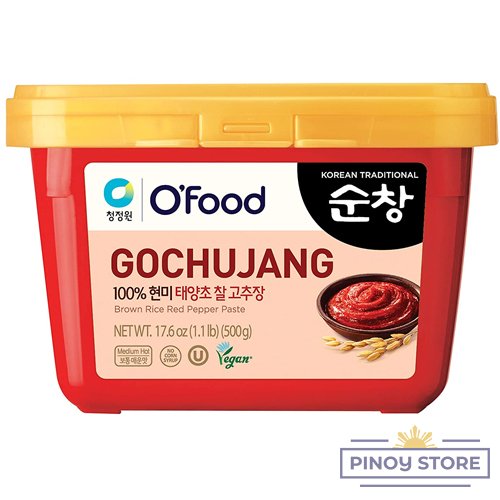 Korean Gochujang chili spice paste, chalgochujang 500 g - Chung Jung One
