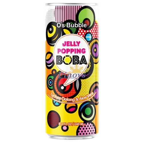 Lychee Bubble Tea Drink 240 ml - O's Bubble