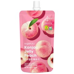 Konjac Jelly Peach Flavoured 150 g - Sugarlolo
