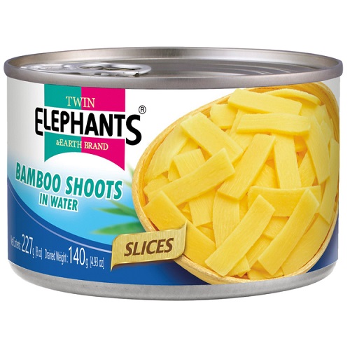 Bamboo Shoots (Slices) 227 g - Twin Elephants