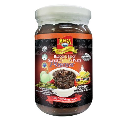 Sauteed shrimp, Bagoong spicy 250 g - Mega