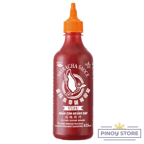 Sriracha pikantní chili omáčka s yuzu 455 ml - Flying Goose