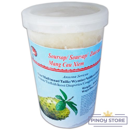 Soursop fruit meat in a cup, Guyabano (Anona) 300 g - Mooijer