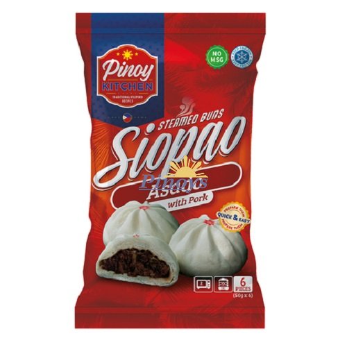 Knedlík plněný vepřovým masem Asado, Siopao 300 g - Pinoy Kitchen