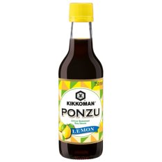 Ponzu Soy Sauce with Lemon Juice, Naturally Brewed 250 ml - Kikkoman