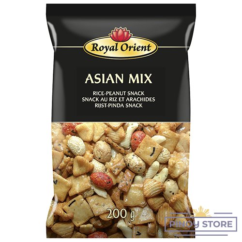 Rice-Peanut Cracker Mix 200 g - Royal Orient