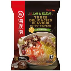 Three Delicacies Flavour Hot Pot Base 200 g - Haidilao