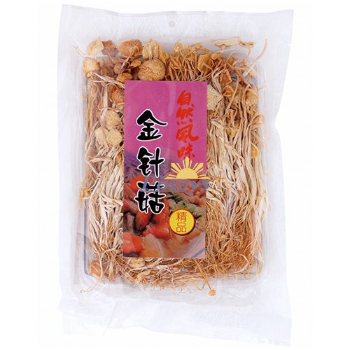 Sušené houby enoki 100 g - Mountains