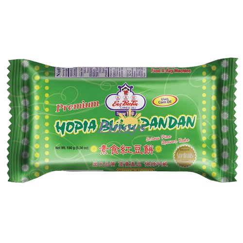Hopia Buko Pandan, flaky cake 150 g - Eng Bee Tin