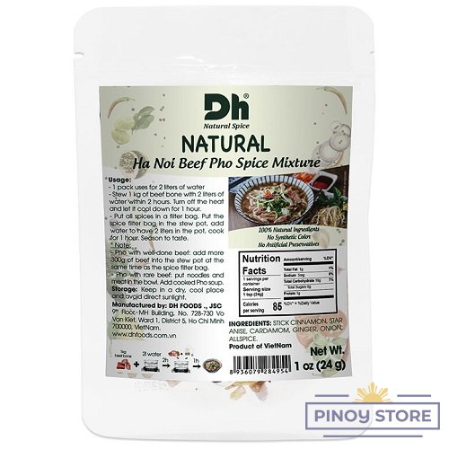 Beef Pho Ha Noi Spice mix 24 g - DH Foods