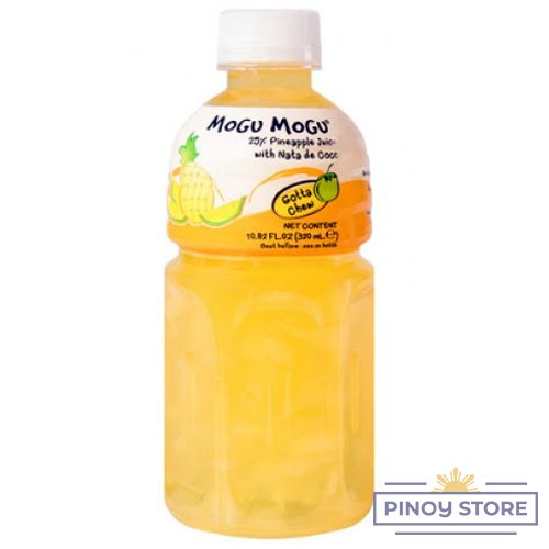 Mogu mogu Pineapple drink with nata de coco 320 ml - Sappe
