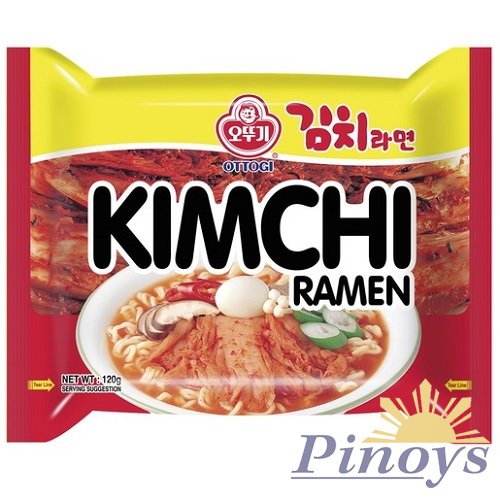 Instantní nudlová polévka Ramen Kimchi 120 g - Ottogi