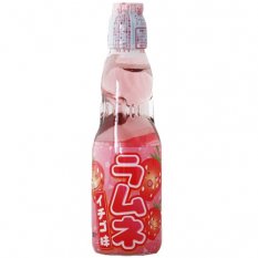 Japanese Ramune Soda, Strawberry 200 ml - Hata Kosen
