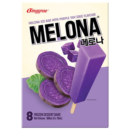 Melona Purple Yam - Ube Ice Stick 70 ml - Binggrae