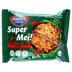 Super Mei! Instant Noodles Chillimansi Flavor 60 g - Pinoy's Choice