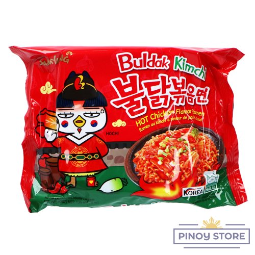 Hot Chicken flavour noodles Buldak Kimchi 135 g - Samyang