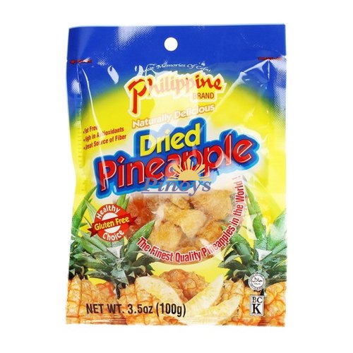 Dried pineapple 100 g - Philippine brand