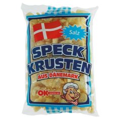 Fried pork skin, Chicharon 150 g - OK Snacks
