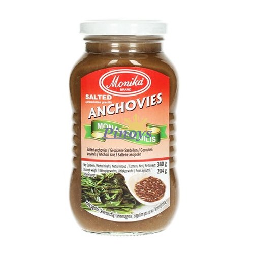 Salted anchovy sauce, monamon dilis 340 g - Monika
