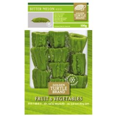 Frozen bitter melon cut, ampalaya 500 g - Golden Turtle