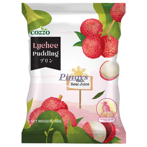 Lychee Juice Jelly packs 160 g - Cozzo