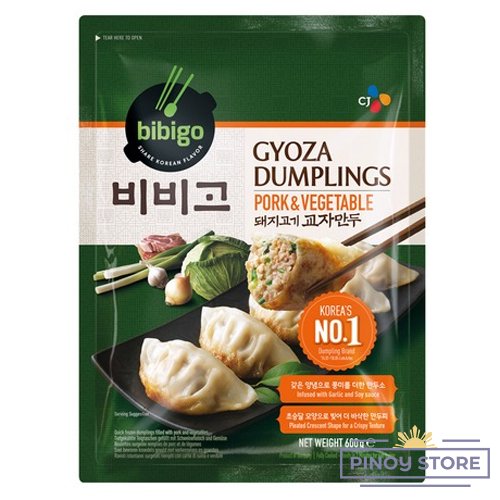 Gyoza dumplings with pork & vegetables 600 g - Bibigo