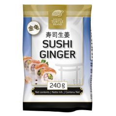 Sushi ginger white 240 g - Golden Turtle