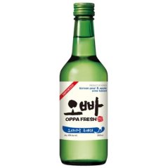 Tradiční korejský alkoholický nápoj Soju s příchutí Fresh 360 ml - Oppa