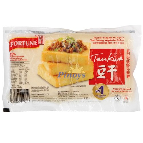 Pevné tofu Tau Kwa 450 g - Fortune Brand
