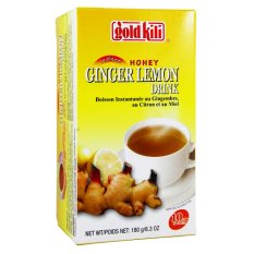 Instant Ginger Lemon Tea Drink (10x18g) 180 g - Gold Kili