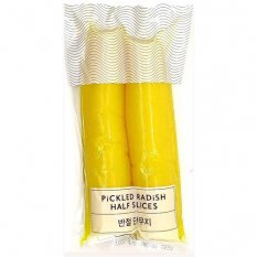 Oshinko Pickled Sweet Yellow Radish, half-cut 350 g - LV Zheng