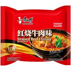 Instantní nudle s hovězí příchutí 106 g - Kang Shi Fu