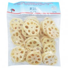 Frozen Lotus Root slices (4-7cm) 500 g - Asian Pearl