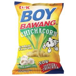 Kukuřičný snack s česnekovou příchutí Boy Bawang 100 g - KSK Food