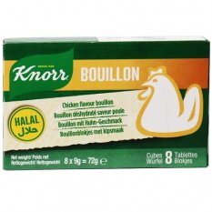 Chicken bouillon cubes 72 g - Knorr