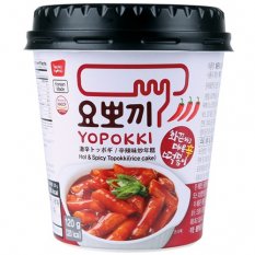 Rice cake hot & spicy snack, Topokki, cup 140 g - Yopokki