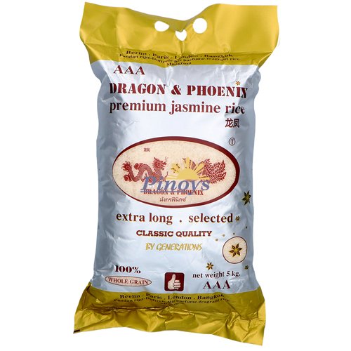 Jasmine rice, Cambodia 5 kg - Dragon & Phoenix