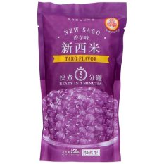 Tapioca Pearls with Taro flavour 250 g - Wu Fu Yuan