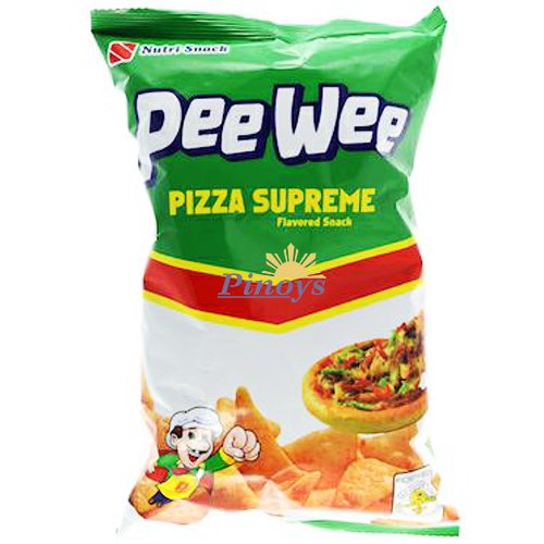 Snack s pizza příchutí Pee Wee 60 g - Nutri Snack