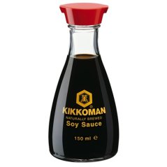 Soy Sauce, Naturally Brewed 150 ml - Kikkoman