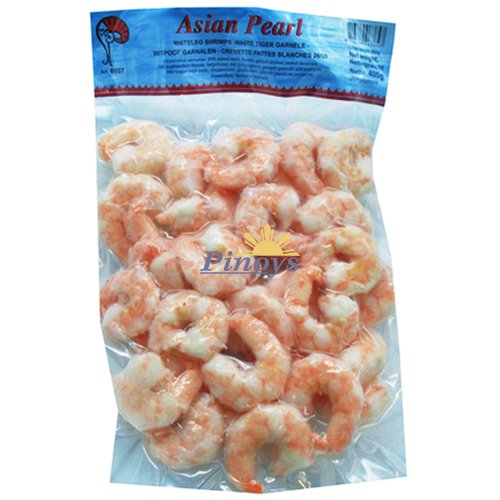 Vannamei Shrimps cooked, peeled, 26/30 500 g - Asian Pearl