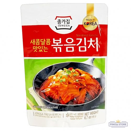 Roasted Fresh Kimchi 190 g - JONGGA