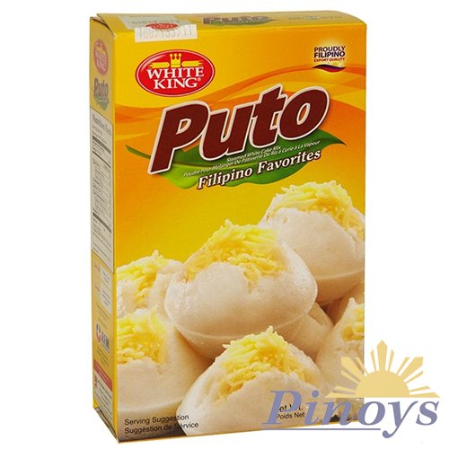Puto, steam white cakes 400 g - White king