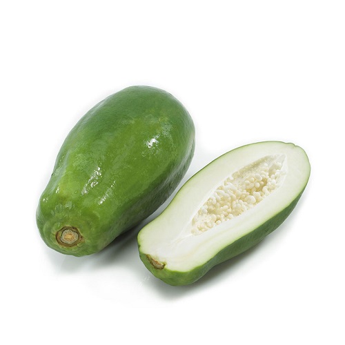Zelená papája 1 ks cca 500 g