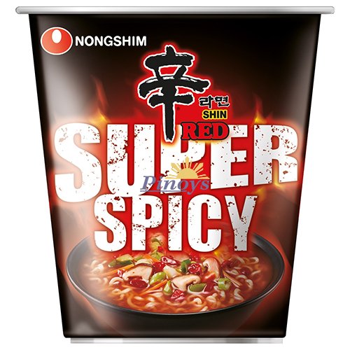 Shin Ramyun instantní nudlová polévka super pálivá v kelímku 68 g - Nongshim
