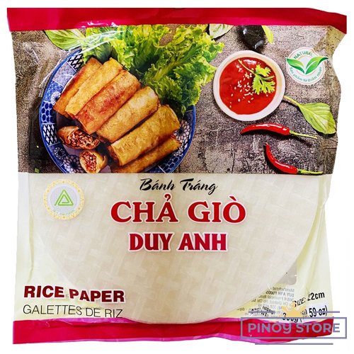 Rice Paper for Fried Spring Rolls  22 cm, 400 g - Duy Anh