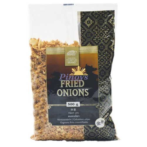 Smažená cibulka 500 g - Golden Turtle
